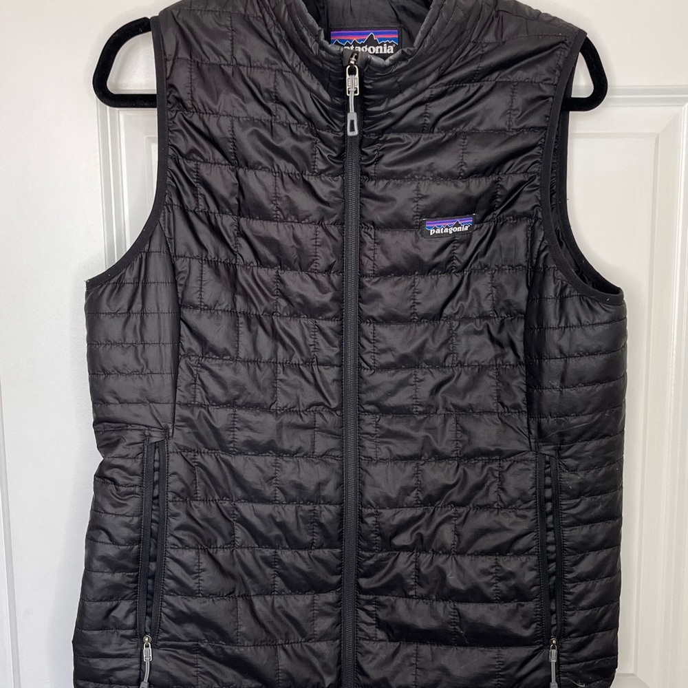 Nano Puff Insulated Patagonia Women's Black Quilted Vest